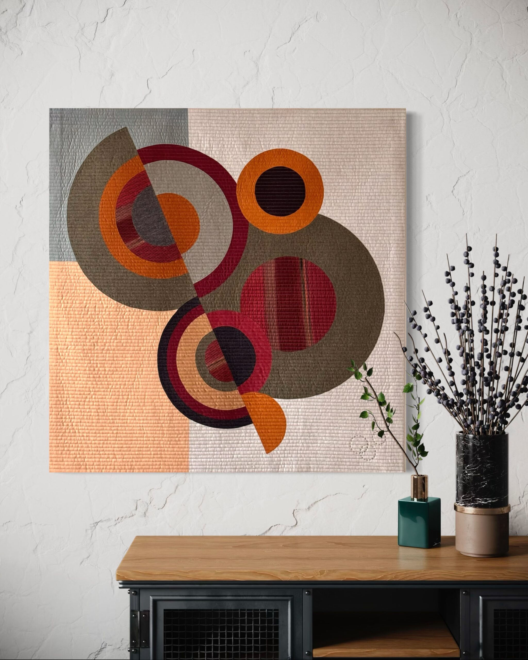 Liz Young circle quilt